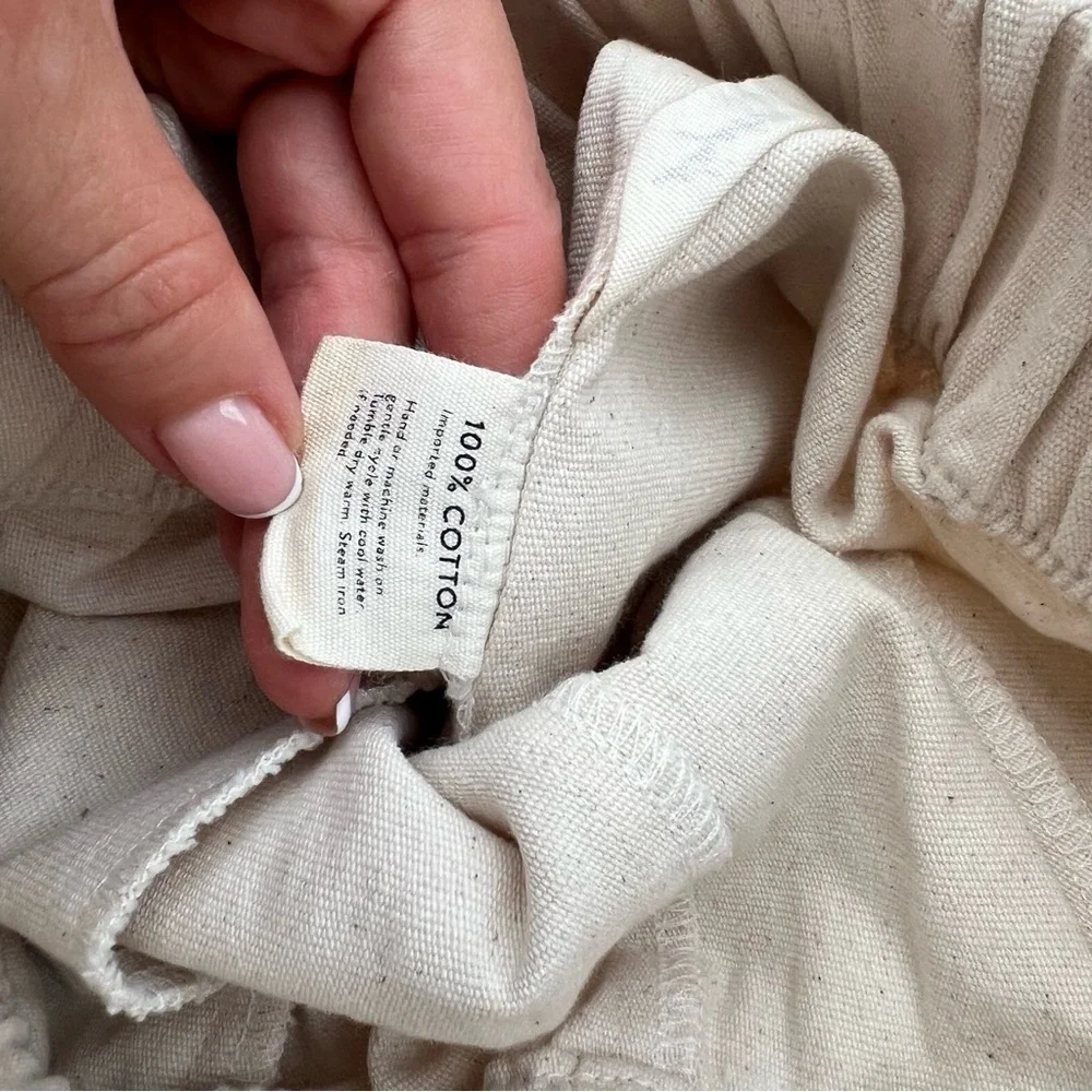 NEW Elizabeth Suzann Cotton Canvas Florence Pants Size XSmall